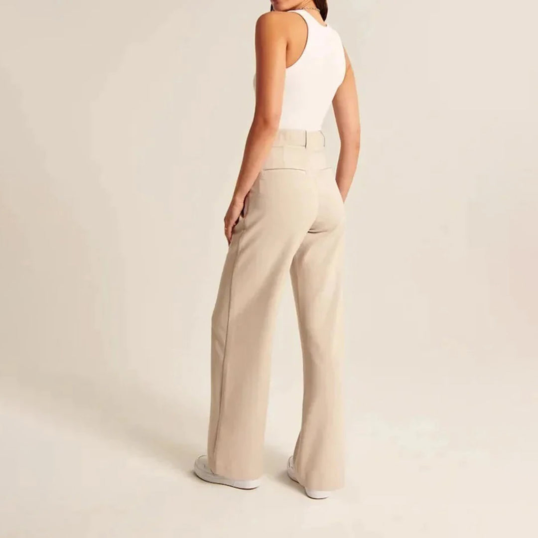 Ginette - Elegante Hochtaillierte Hose