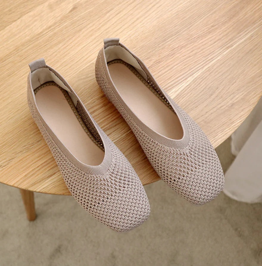 Emanuela - Atmungsaktive Orthopädische Schuhe mit Niedrigem Absatz und Korrekturfunktion