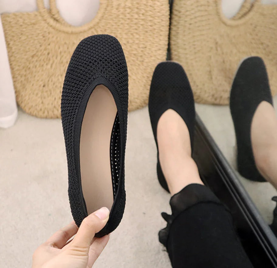 Emanuela - Atmungsaktive Orthopädische Schuhe mit Niedrigem Absatz und Korrekturfunktion