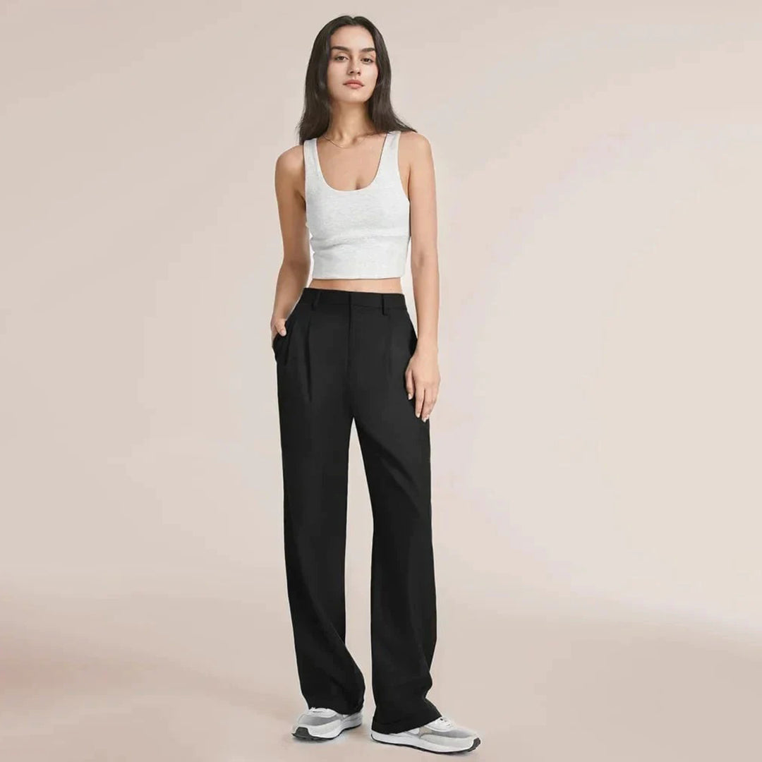 Ginette - Elegante Hochtaillierte Hose