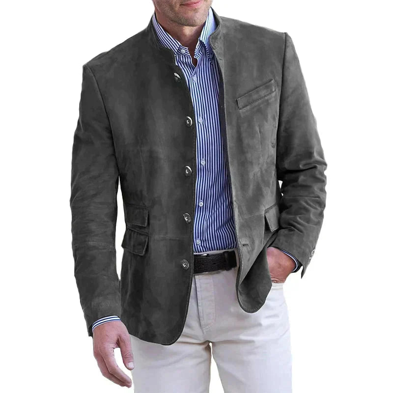 Blazer Jacke - Einreihig - Herbst - Retro Jacke - Herrenjacken