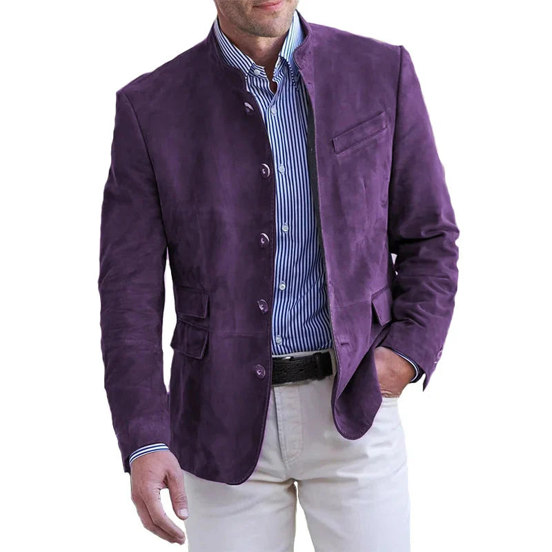 Blazer Jacke - Einreihig - Herbst - Retro Jacke - Herrenjacken