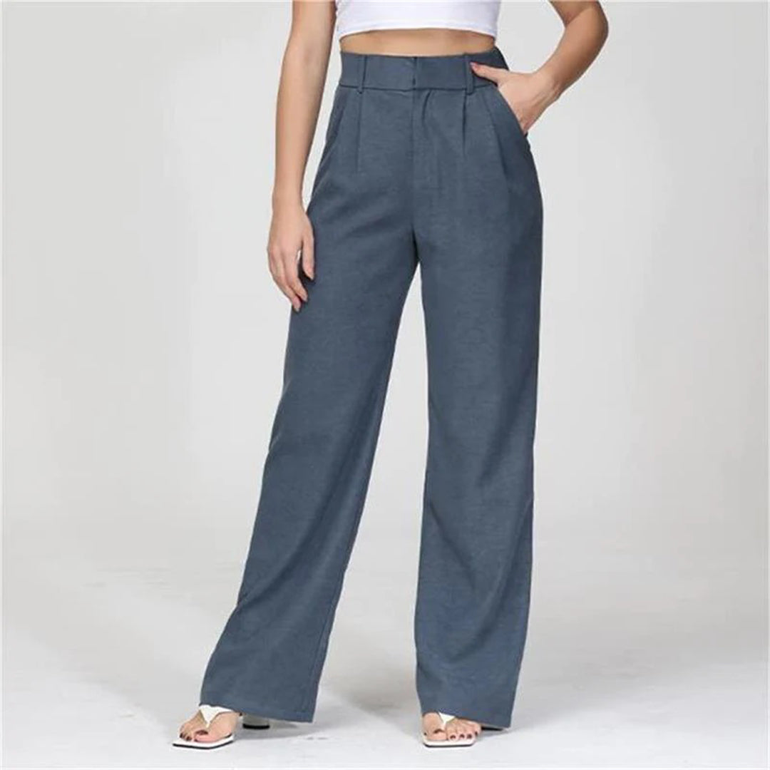 Ginette - Elegante Hochtaillierte Hose