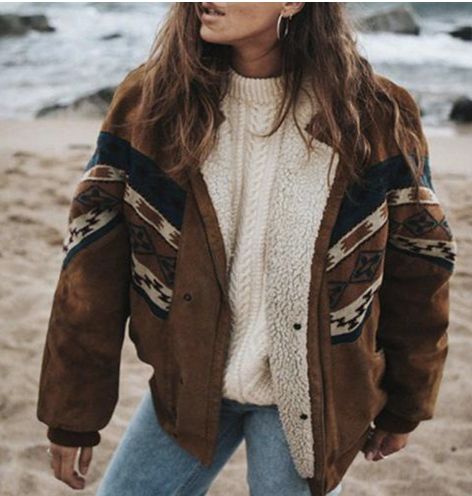 Boho - Winterjacke für Damen