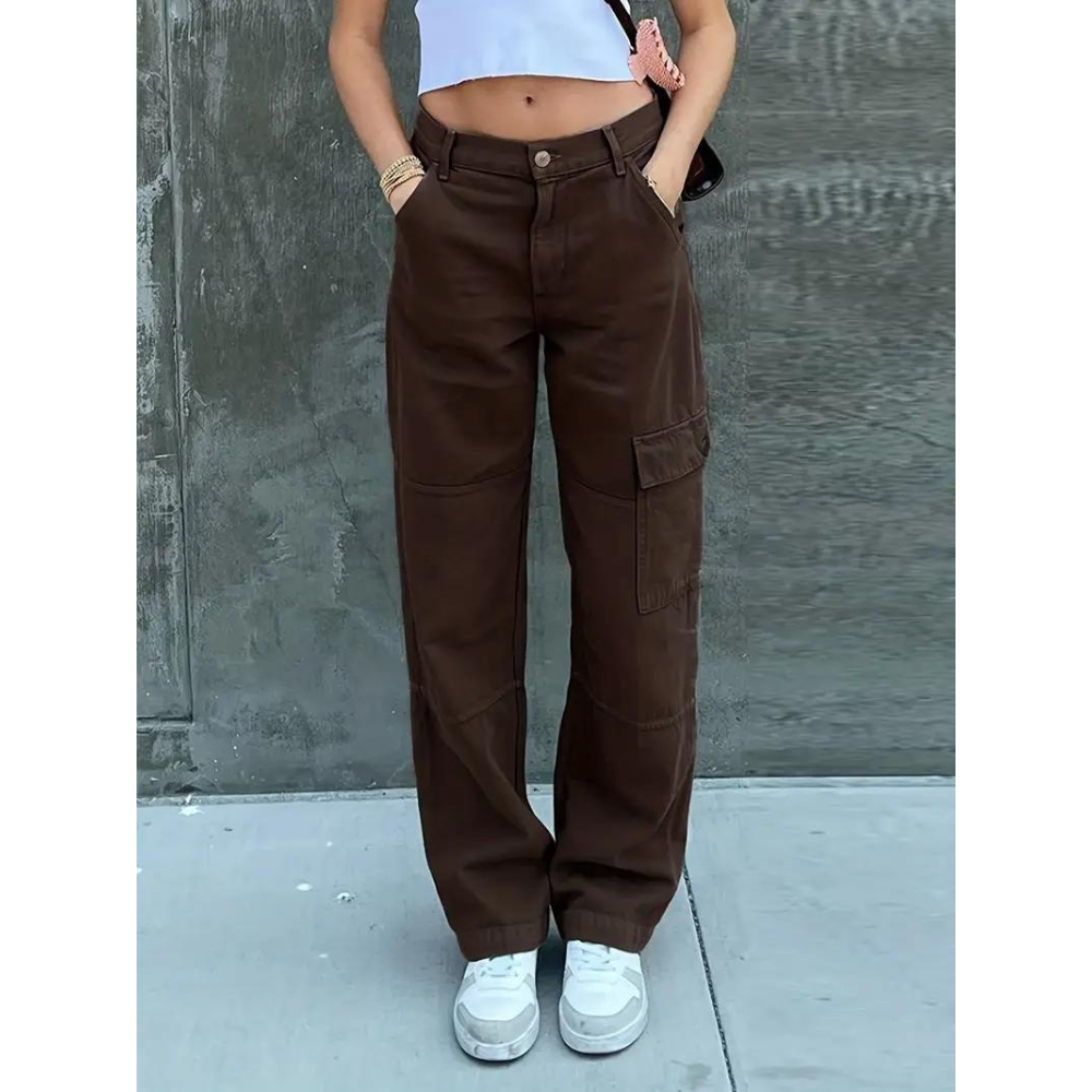Freda - Entspannte Cargohose für Frauen