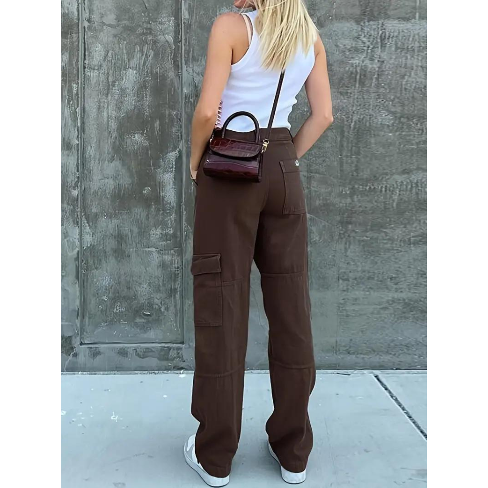 Freda - Entspannte Cargohose für Frauen