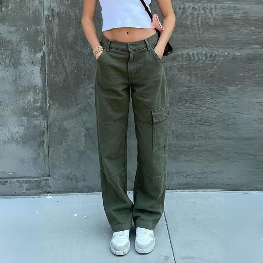 Freda - Entspannte Cargohose für Frauen