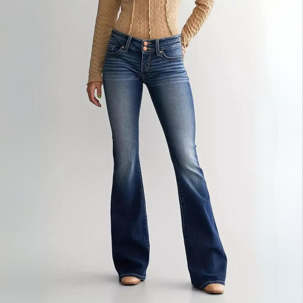 Irmina - Elegante Flared-Hose mit Stil