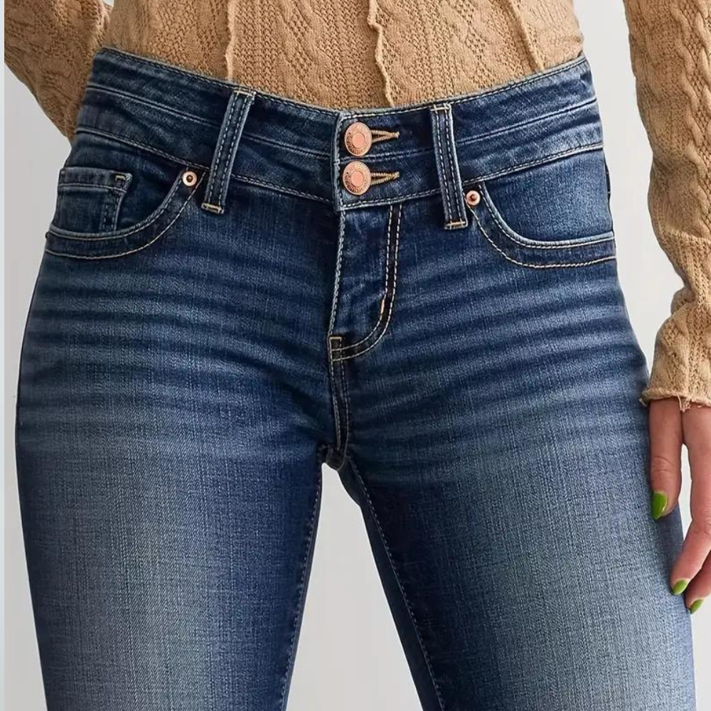 Irmina - Elegante Flared-Hose mit Stil