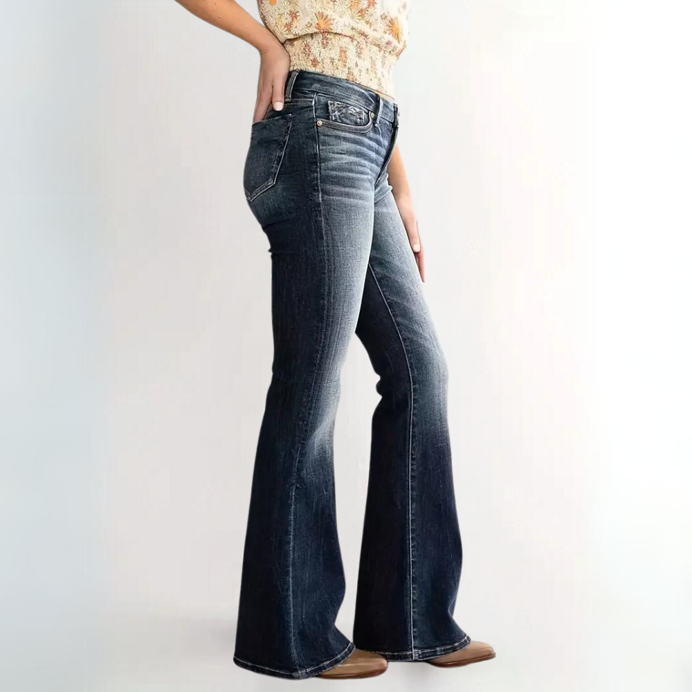 Irmina - Elegante Flared-Hose mit Stil