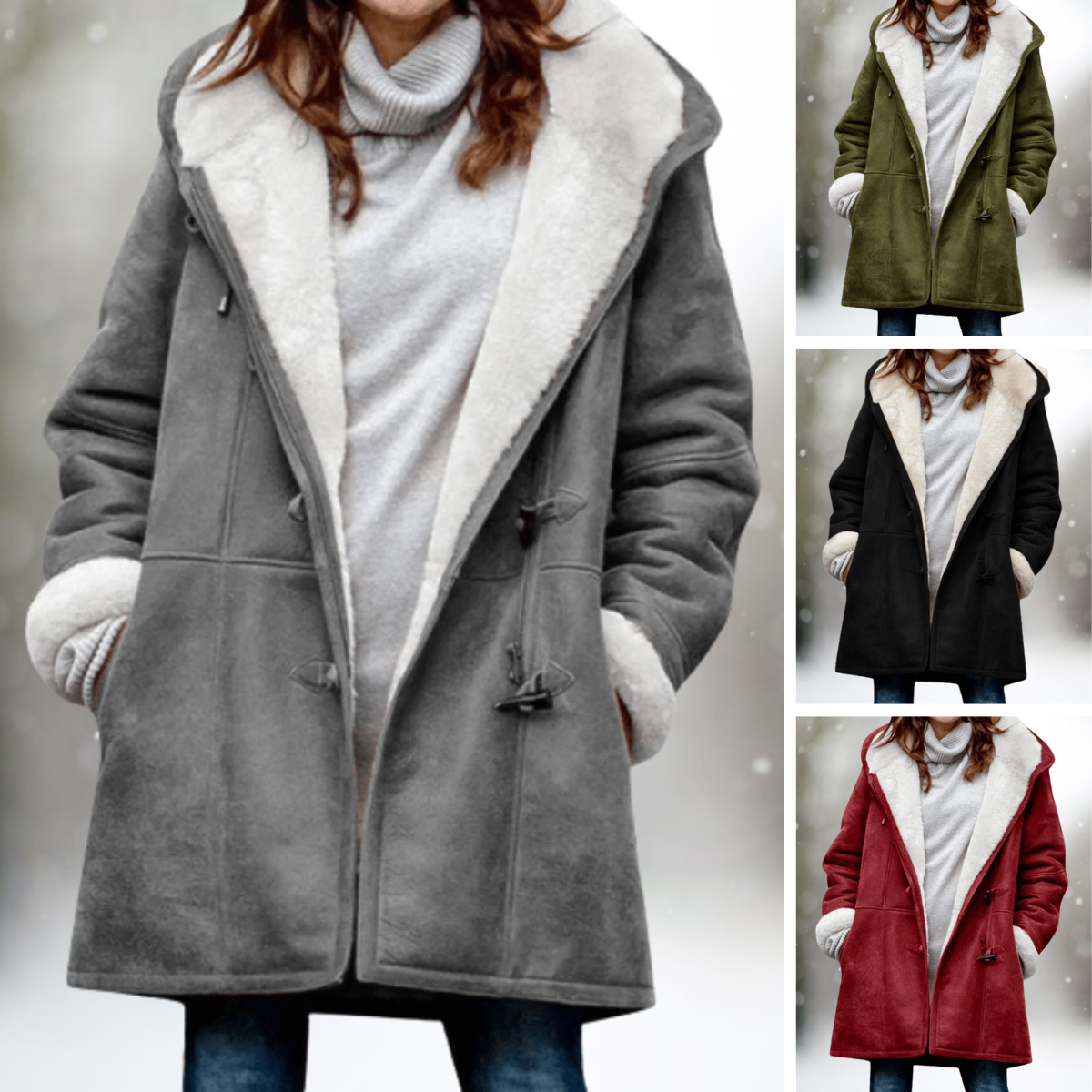 Lillymoda | Isla - Bequeme Fleece-Jacke