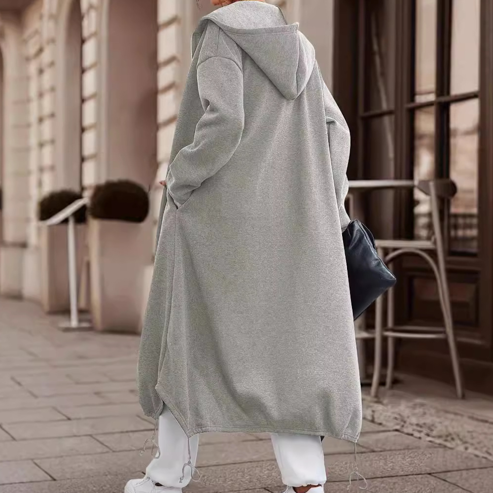 Lillymoda | Everlee - Lange Kapuzenwinterjacke