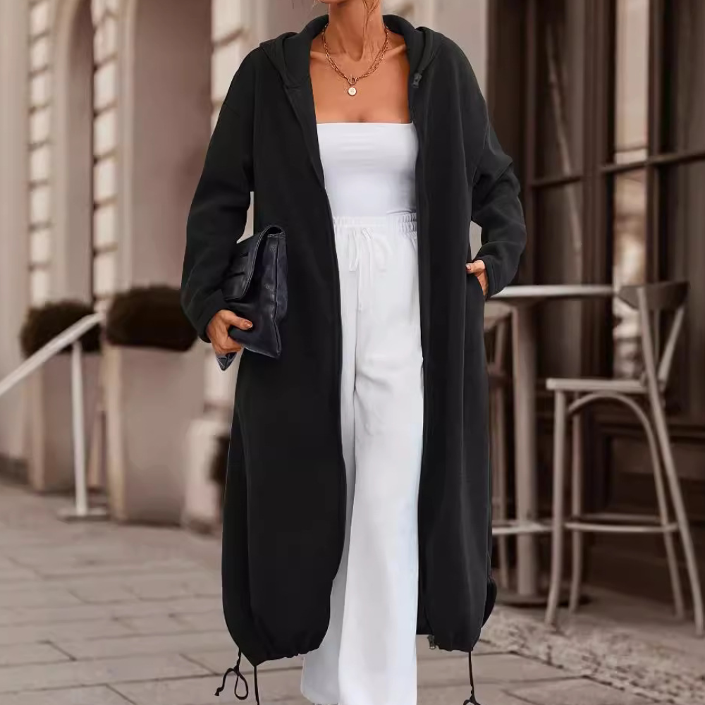 Lillymoda | Everlee - Lange Kapuzenwinterjacke