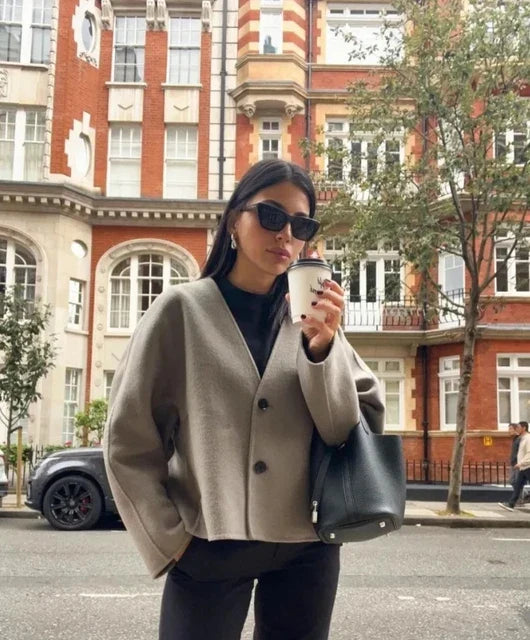 Lillymoda | Felicity - Lässige Lockere Kapuzenjacke
