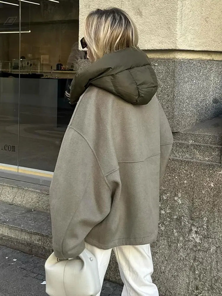 Lillymoda | Felicity - Lässige Lockere Kapuzenjacke