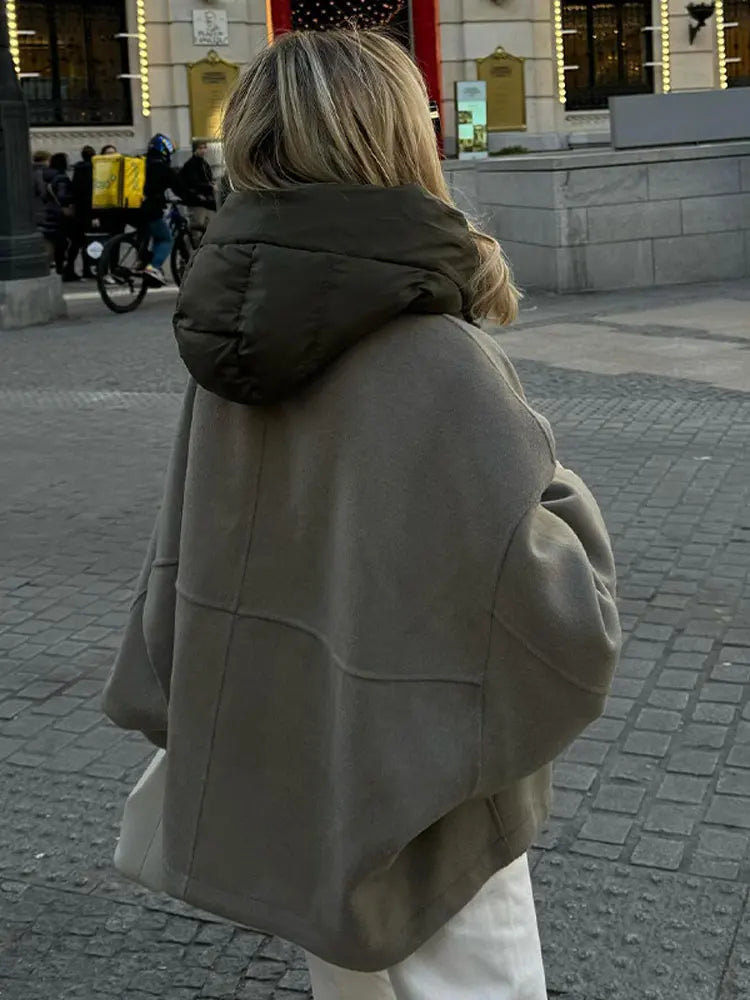 Lillymoda | Felicity - Lässige Lockere Kapuzenjacke