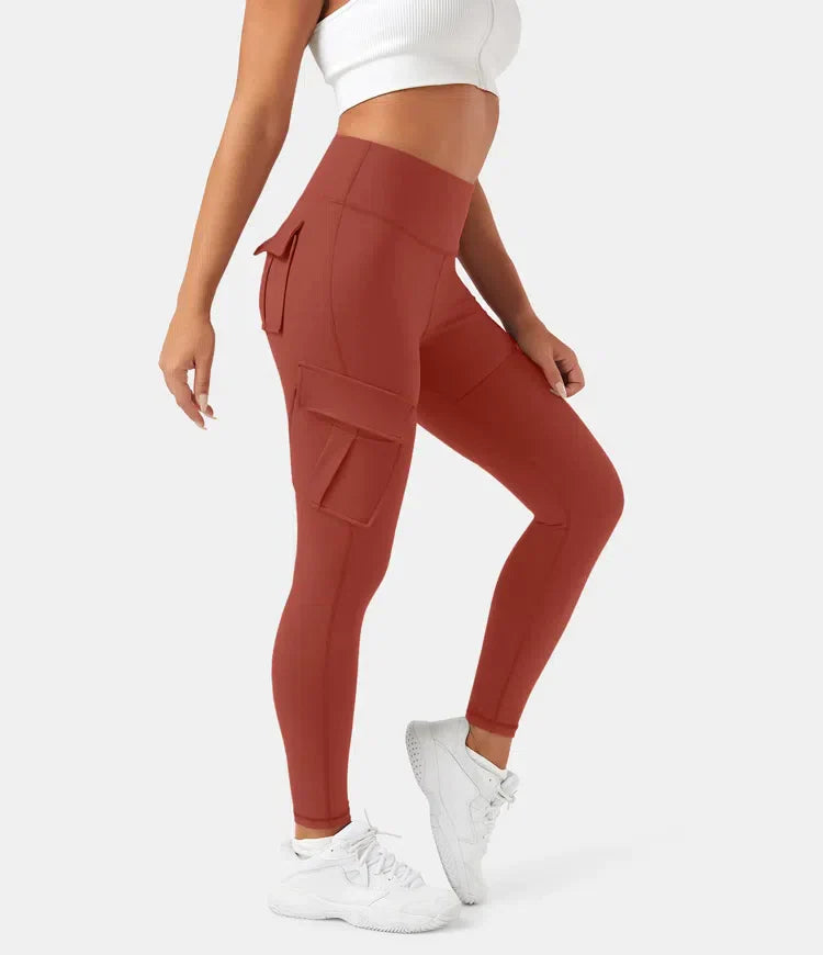 Frankie - Hochtaillierte Leggings mit Taschen