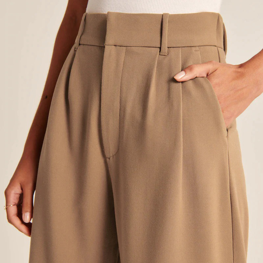 Ginette - Elegante Hochtaillierte Hose
