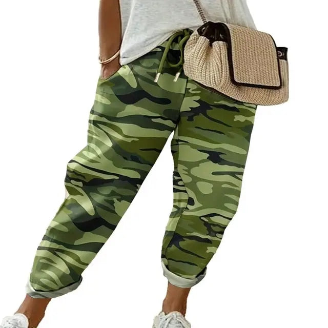 Zaneta – Damenhose mit geradem Bein und elastischem Bund