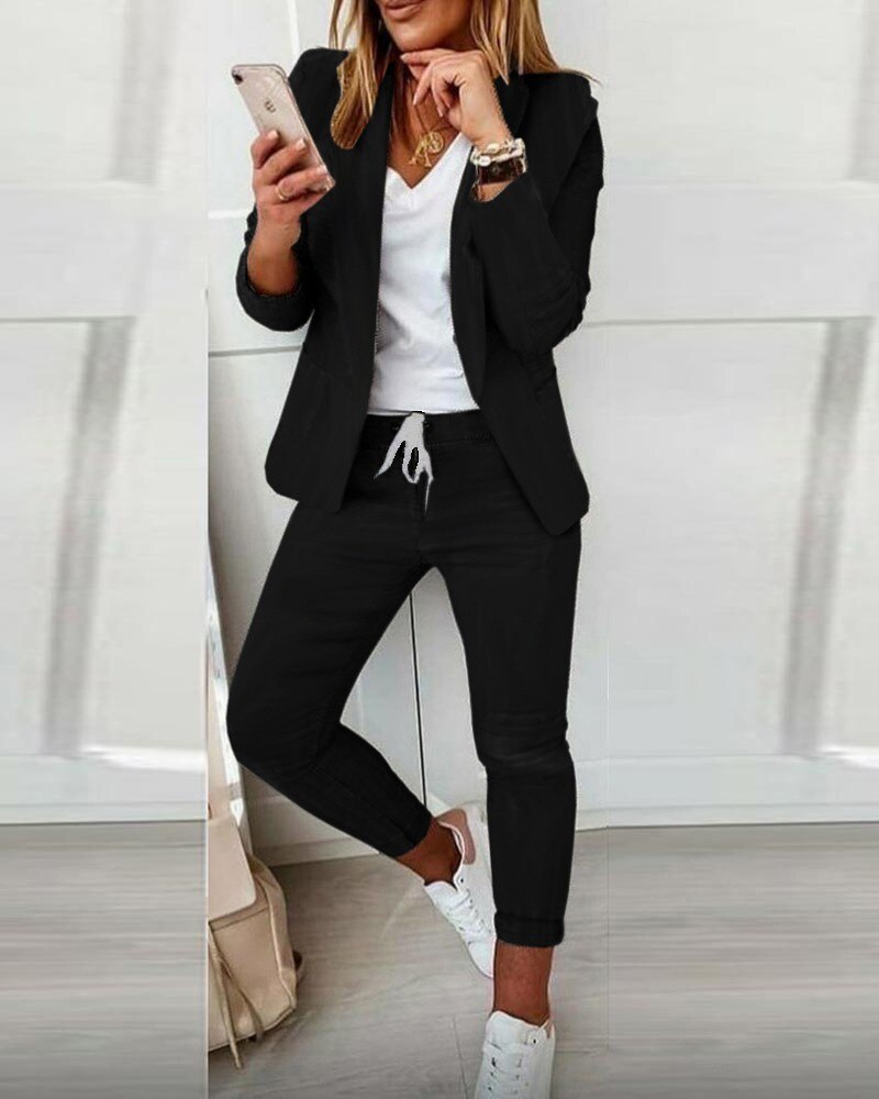 Lillymoda | Anastasia - Elegantes Blazer Set