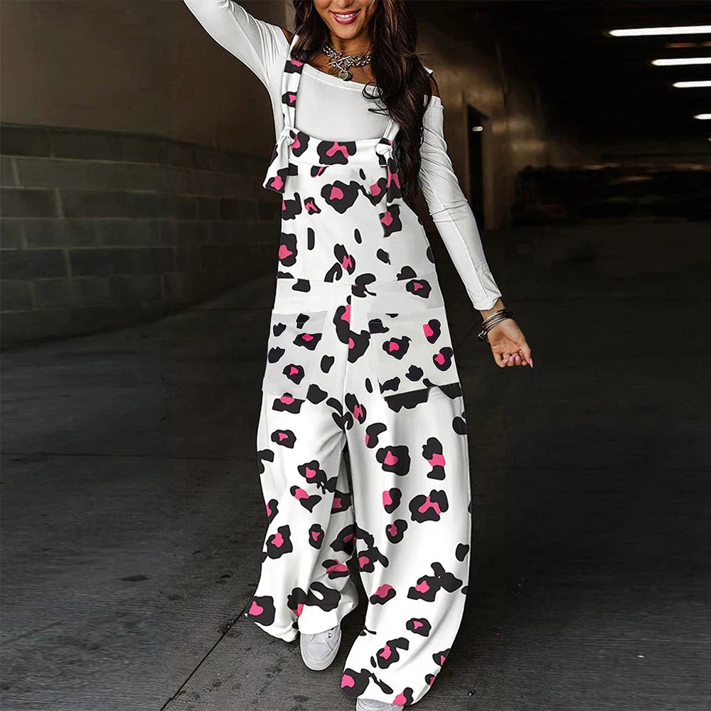 Vinita - Lässiger Jumpsuit mit Taschen und Karomuster