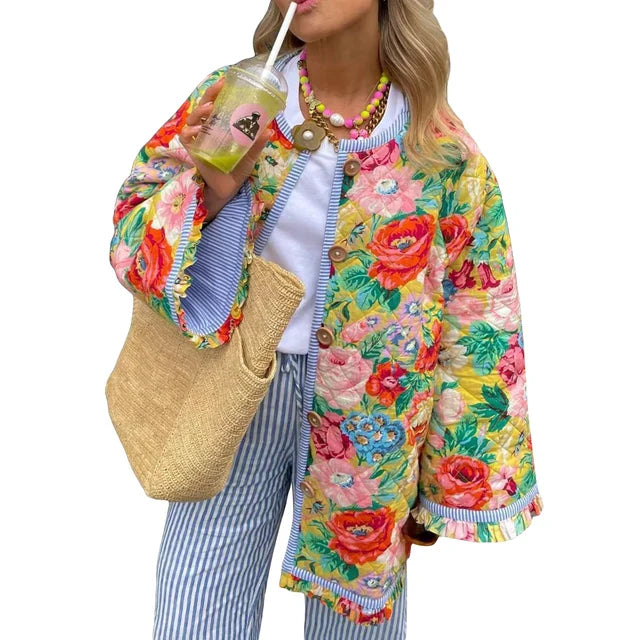 Lillymoda | Angel - Leichter floraler Sommermantel