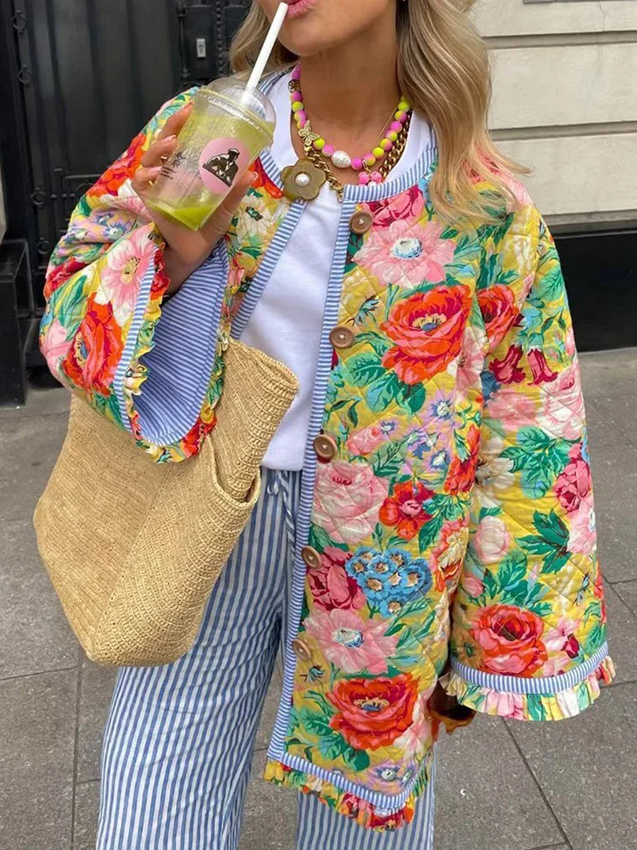 Lillymoda | Angel - Leichter floraler Sommermantel