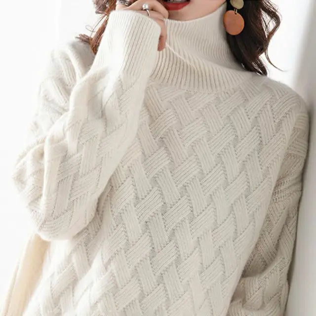 Haisley - Schicker Pullover mit hohem Halsausschnitt