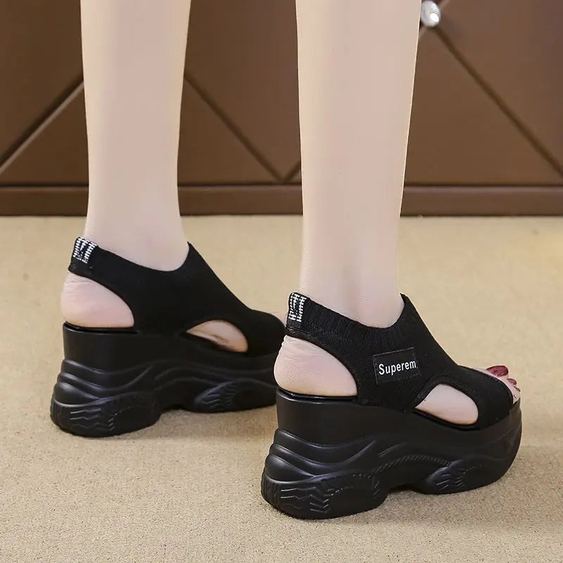 Raisa - Damen Sommerkeil Sandalen