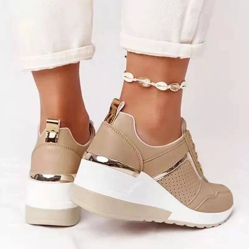 Lillymoda | Evelyn - Orthopädische Schnür Turnschuhe