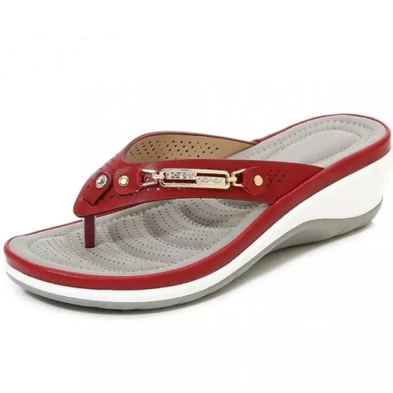Anthea - Keilabsatz-Sandalen für den Sommer