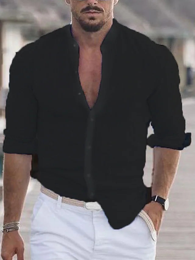 Giancarlo - Leinenhemd Fur Herren