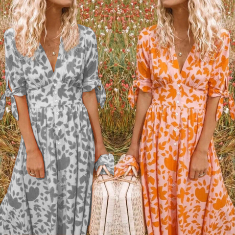 Lillymoda | Arya - Stylisches Langes Sommerkleid