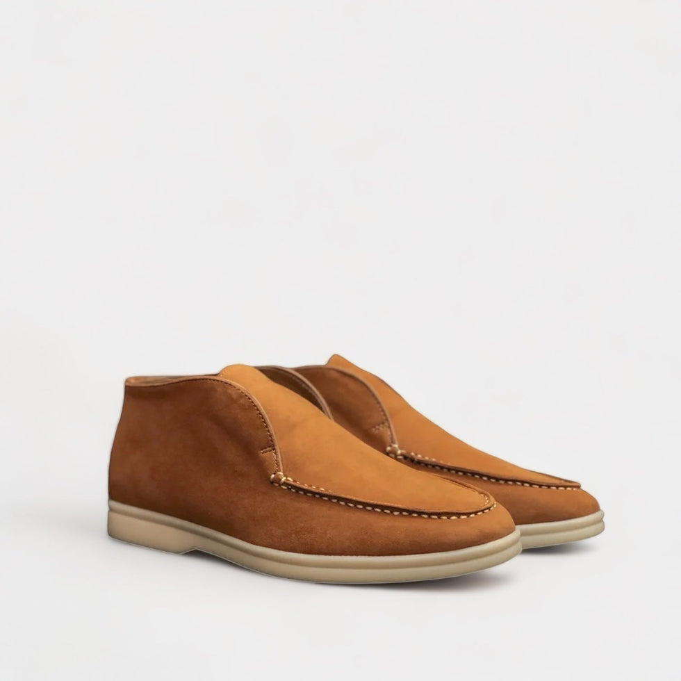 Nevio - Wildleder-Loafers tragen