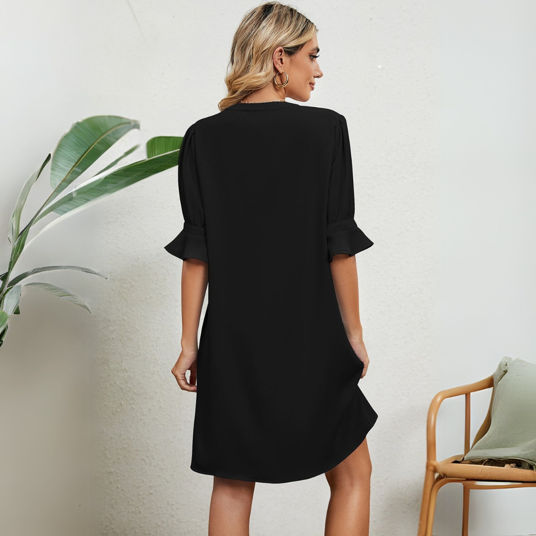 A-Linien Damen Kleid Büro Alltag Elegant – Sofia