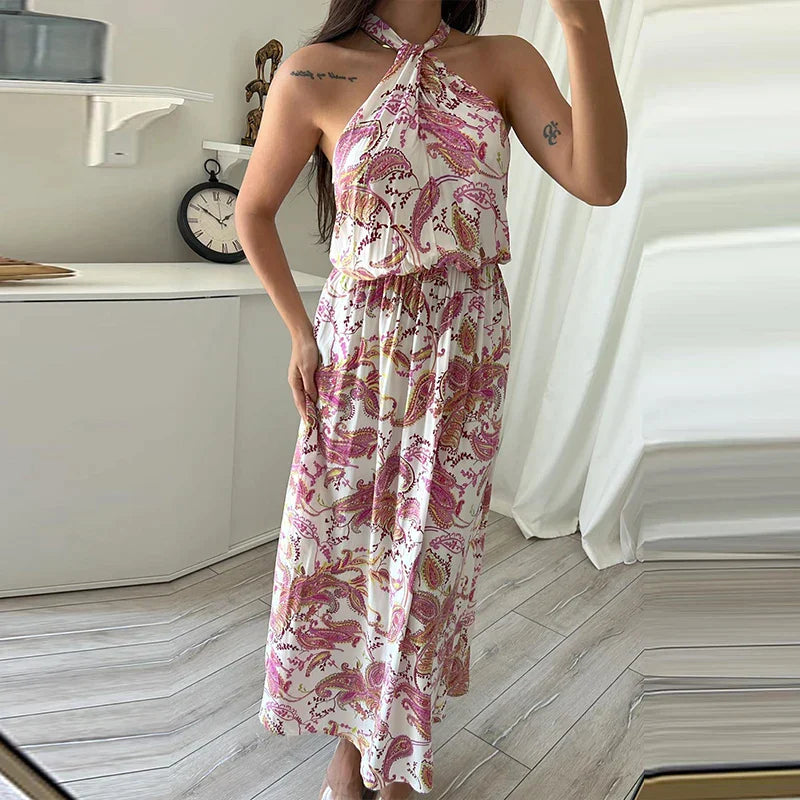 Lillymoda | Jayla - Maxikleid mit überkreuztem Träger