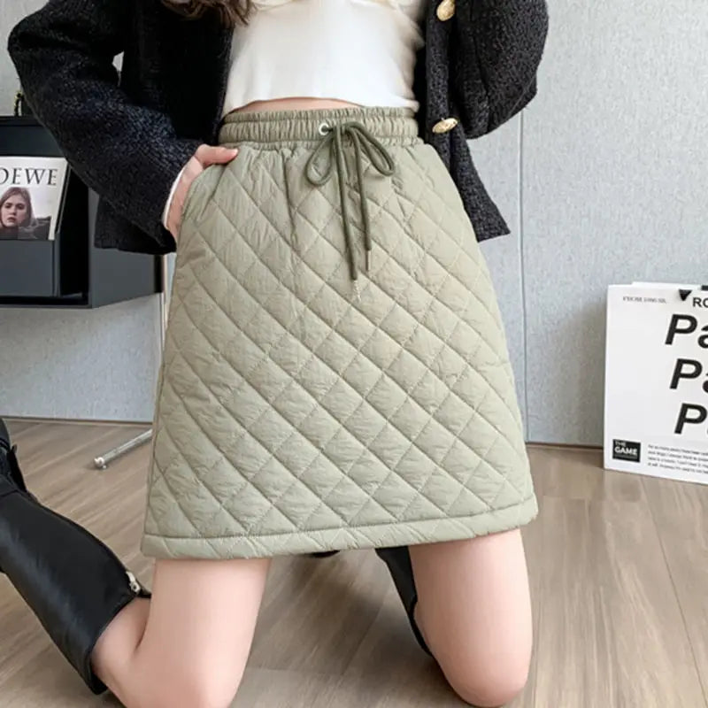 Samara - Rock mit hoher Taille und Spitze