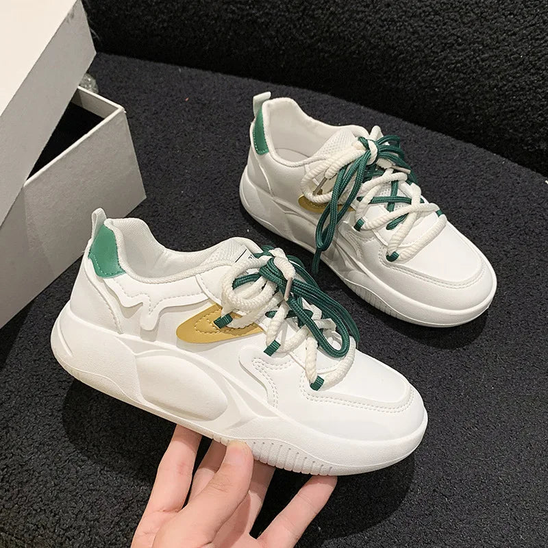 Lizbeth - Modische Damen Plateau-Sneaker