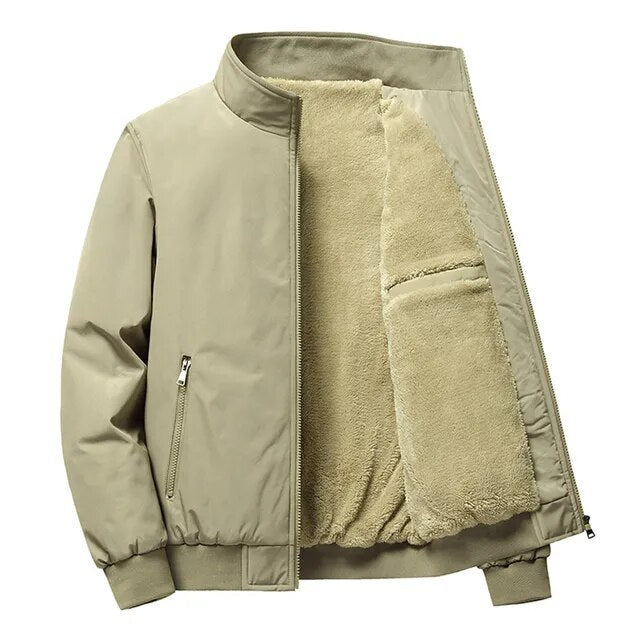 Lillymoda | Andrew – Warme Fleecejacke mit Innentasche