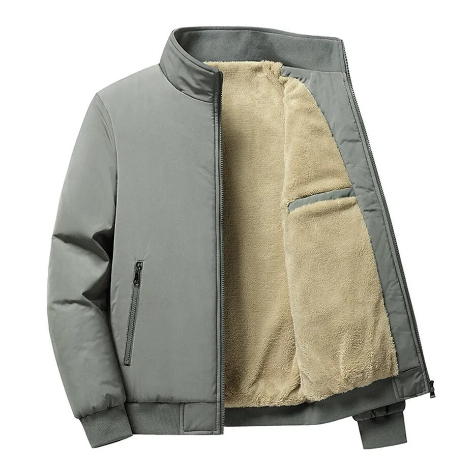 Lillymoda | Andrew – Warme Fleecejacke mit Innentasche