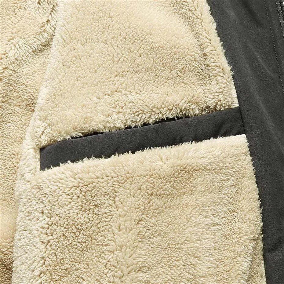 Lillymoda | Andrew – Warme Fleecejacke mit Innentasche