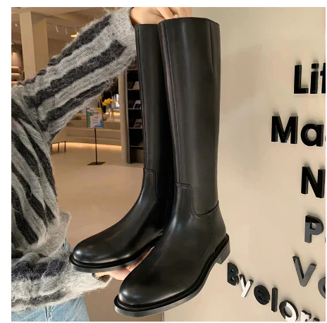 Frine - Damen Stilvoll Stiefel | Kniehoch
