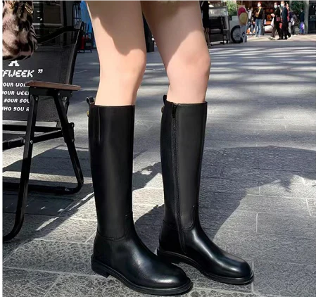 Frine - Damen Stilvoll Stiefel | Kniehoch