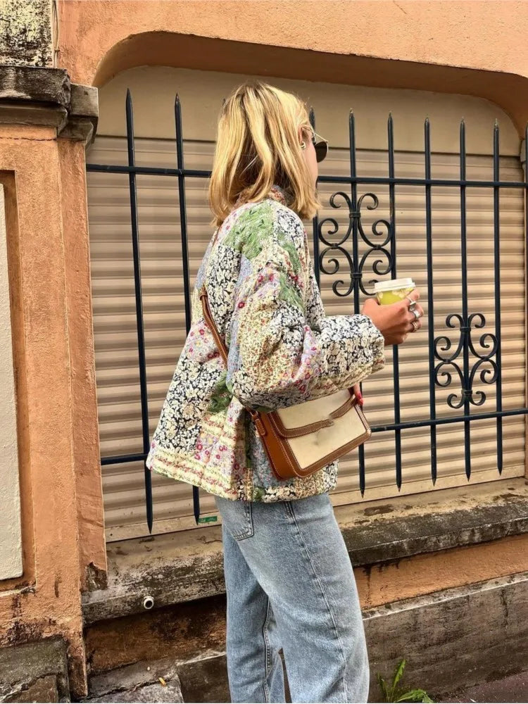 Lillymoda | Amanda - bedruckter Streetwear-Sommermantel
