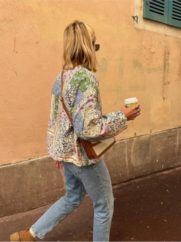 Lillymoda | Amanda - bedruckter Streetwear-Sommermantel