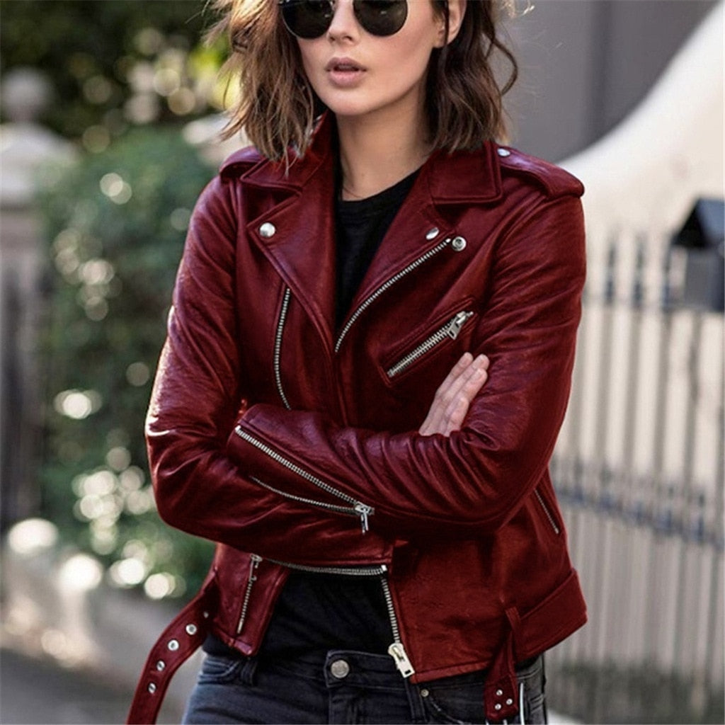 Gudrun - Lederjacke für Damen