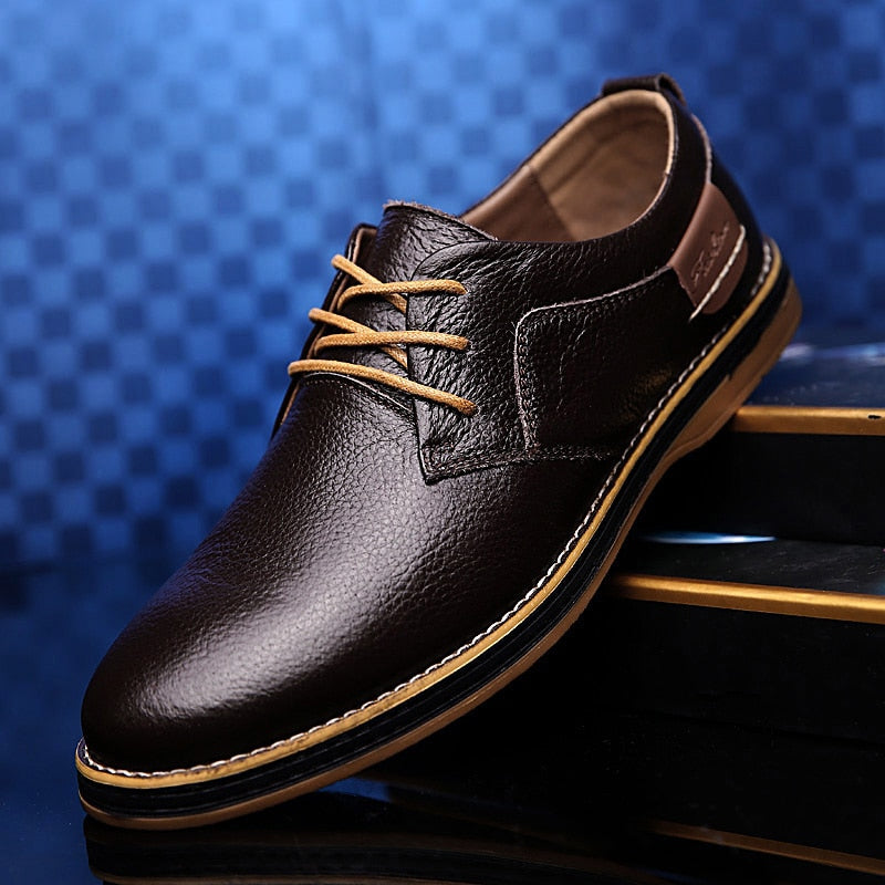 Erbyn - Hochwertige Herrenleder-Oxfordschuhe in verschiedenen Farben