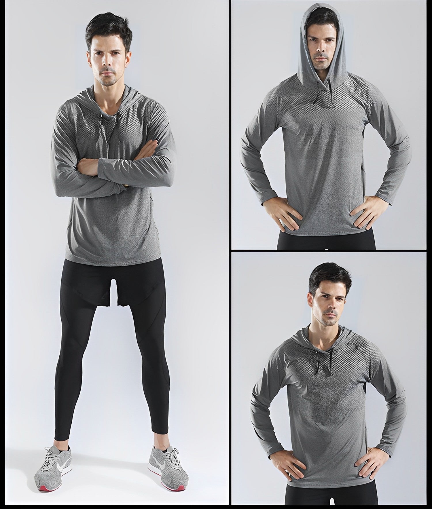 Alex's Alltagsfitness: Stylisches Kapuzen-Sweatshirt für Herren