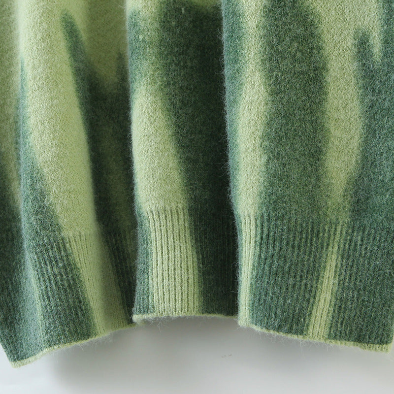 Quiane - Wellenlinien Strickpullover