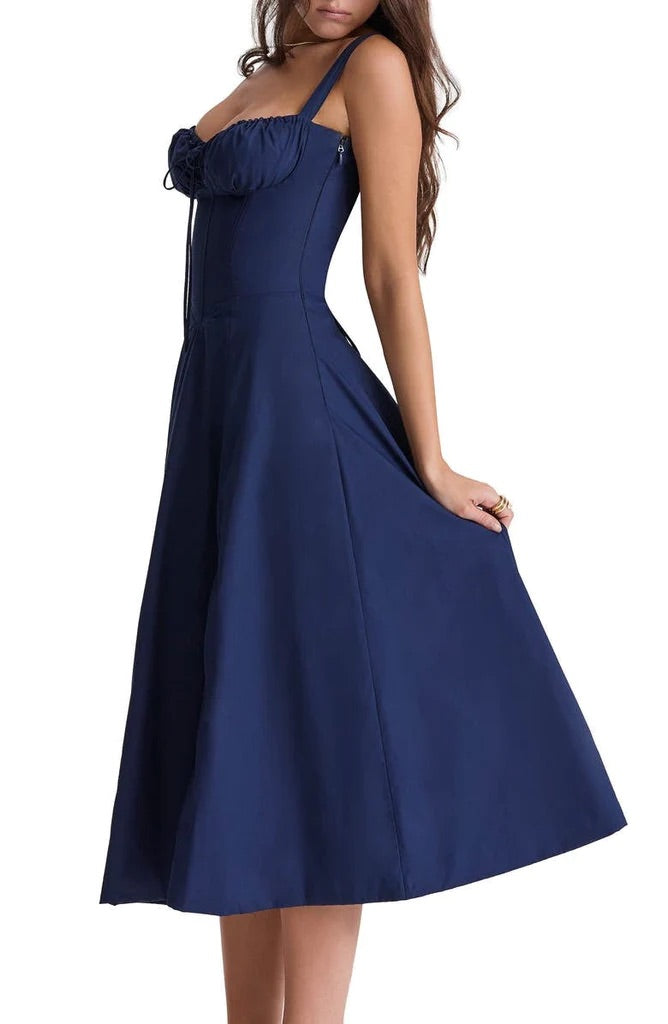 Lillymoda | Blakley - korsettiertes Blumen Sommerkleid